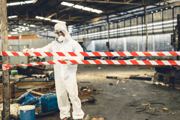 Professional Odor Removal technician working in La Quinta, CA